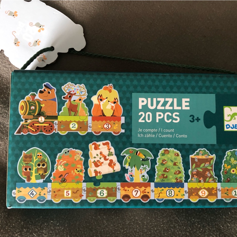 Train puzzle 20pieces